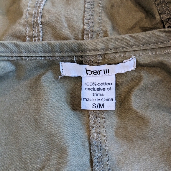 Olive green zip poncho - Picture 4 of 4